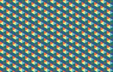 Tekrarlanan şekillerle soyut yaratıcı arkaplan