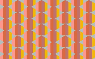 Altıgen desenli modern renkli arkaplan