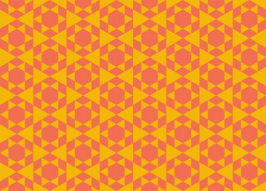 Tekrarlanan şekillerle soyut yaratıcı arkaplan