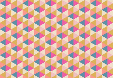 Geometrik elementlerle kusursuz soyut arkaplan