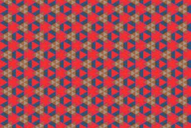 Altıgen desenli modern renkli arkaplan