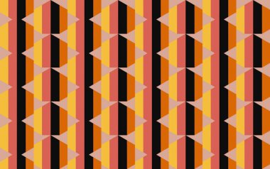 Tekrarlanan şekillerle soyut yaratıcı arkaplan