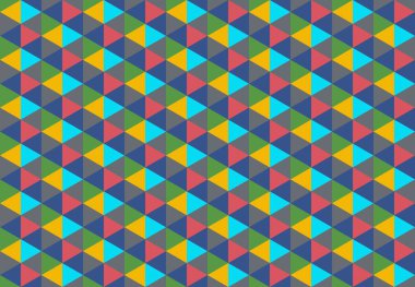 Geometrik elementlerle kusursuz soyut arkaplan