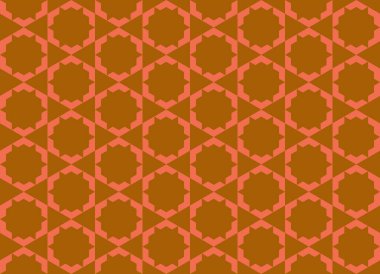 Altıgen desenli modern renkli arkaplan