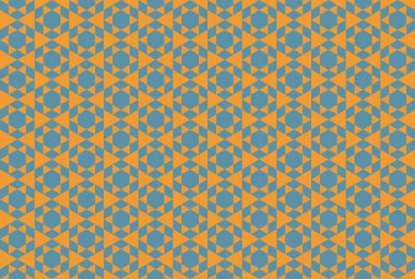 Tekrarlanan şekillerle soyut yaratıcı arkaplan