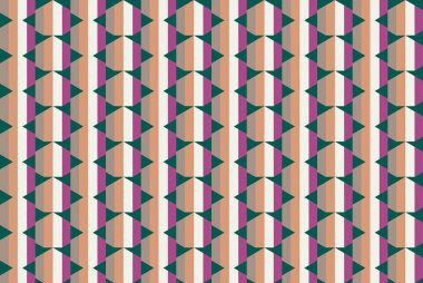 Tekrarlanan şekillerle soyut yaratıcı arkaplan