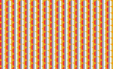 Tekrarlanan şekillerle soyut yaratıcı arkaplan