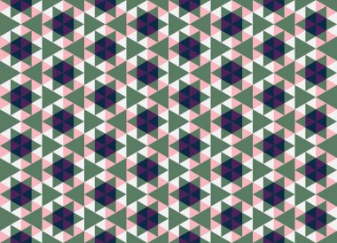 Altıgen desenli modern renkli arkaplan