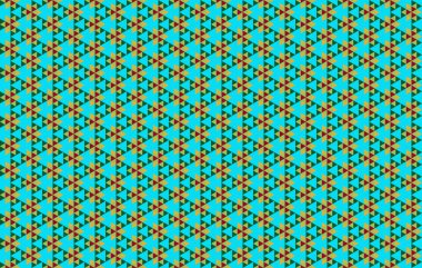 Altıgen desenli modern renkli arkaplan