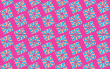 Altıgen desenli modern renkli arkaplan