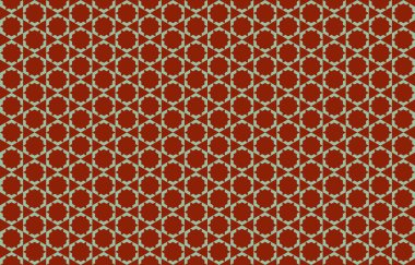 Tekrarlanan şekillerle soyut yaratıcı arkaplan