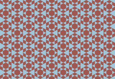 Altıgen desenli modern renkli arkaplan