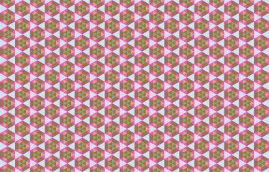 Altıgen desenli modern renkli arkaplan