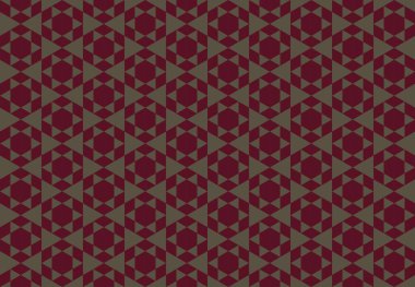 Tekrarlanan şekillerle soyut yaratıcı arkaplan