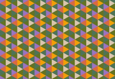 Altıgen desenli modern renkli arkaplan