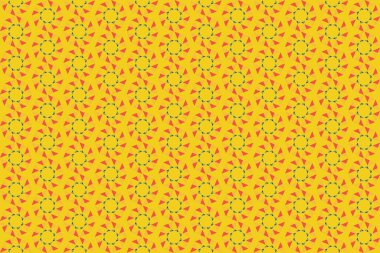 Tekrarlanan şekillerle soyut yaratıcı arkaplan