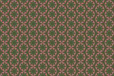 Tekrarlanan şekillerle soyut yaratıcı arkaplan