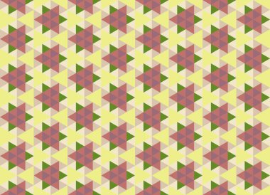 Tekrarlanan şekillerle soyut yaratıcı arkaplan