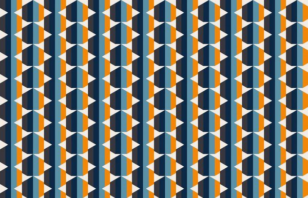 Abstract creative background with repeated shapes