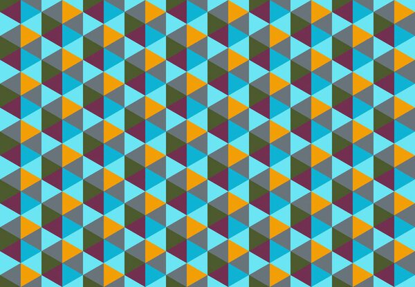 Seamless abstract background with geometric elements