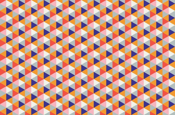 Modern colorful backdrop with hexagonal pattern