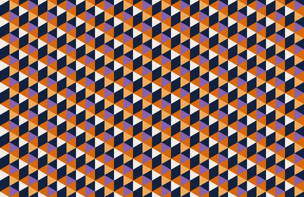 Современный красочный фон с шестиугольным рисунком