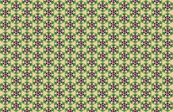 Altıgen desenli modern renkli arkaplan