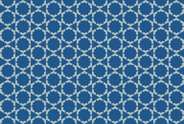 Abstract creative background with repeated shapes