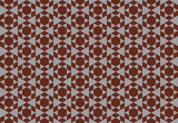 Modern colorful backdrop with hexagonal pattern