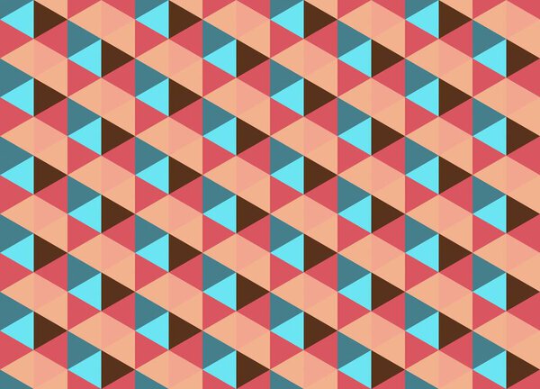 Современный красочный фон с шестиугольным рисунком