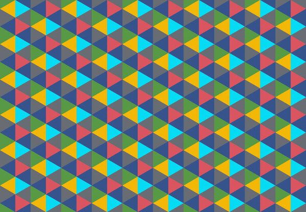 Seamless abstract background with geometric elements