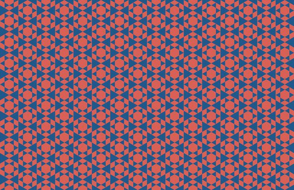 Modern colorful backdrop with hexagonal pattern