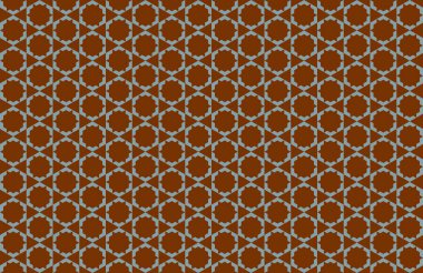 Altıgen desenli modern renkli arkaplan