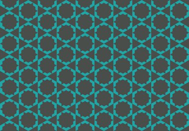 Altıgen desenli modern renkli arkaplan