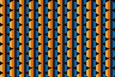 Tekrarlanan şekillerle soyut yaratıcı arkaplan