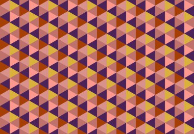 Altıgen desenli modern renkli arkaplan