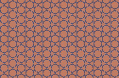 Tekrarlanan şekillerle soyut yaratıcı arkaplan