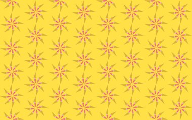 Tekrarlanan şekillerle soyut yaratıcı arkaplan