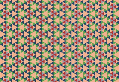 Altıgen desenli modern renkli arkaplan