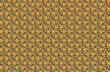 Geometrik elementlerle kusursuz soyut arkaplan