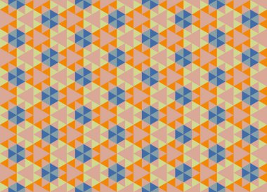 Tekrarlanan şekillerle soyut yaratıcı arkaplan