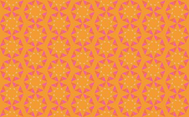 Tekrarlanan şekillerle soyut yaratıcı arkaplan