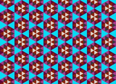 Tekrarlanan şekillerle soyut yaratıcı arkaplan