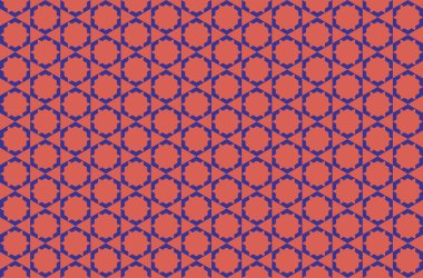 Altıgen desenli modern renkli arkaplan