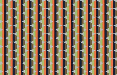 Altıgen desenli modern renkli arkaplan