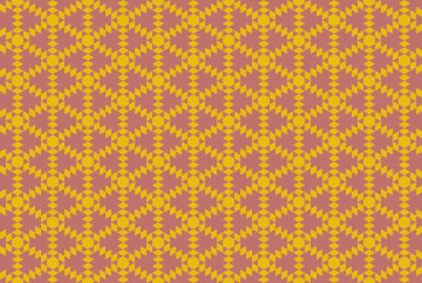 Tekrarlanan şekillerle soyut yaratıcı arkaplan