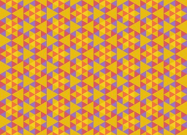 Altıgen desenli modern renkli arkaplan