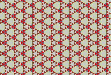 Tekrarlanan şekillerle soyut yaratıcı arkaplan