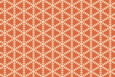 Tekrarlanan şekillerle soyut yaratıcı arkaplan