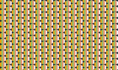 Geometrik elementlerle kusursuz soyut arkaplan